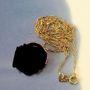 14k yellow gold necklace